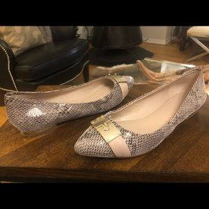 Banana Republic Snake Skin Flats